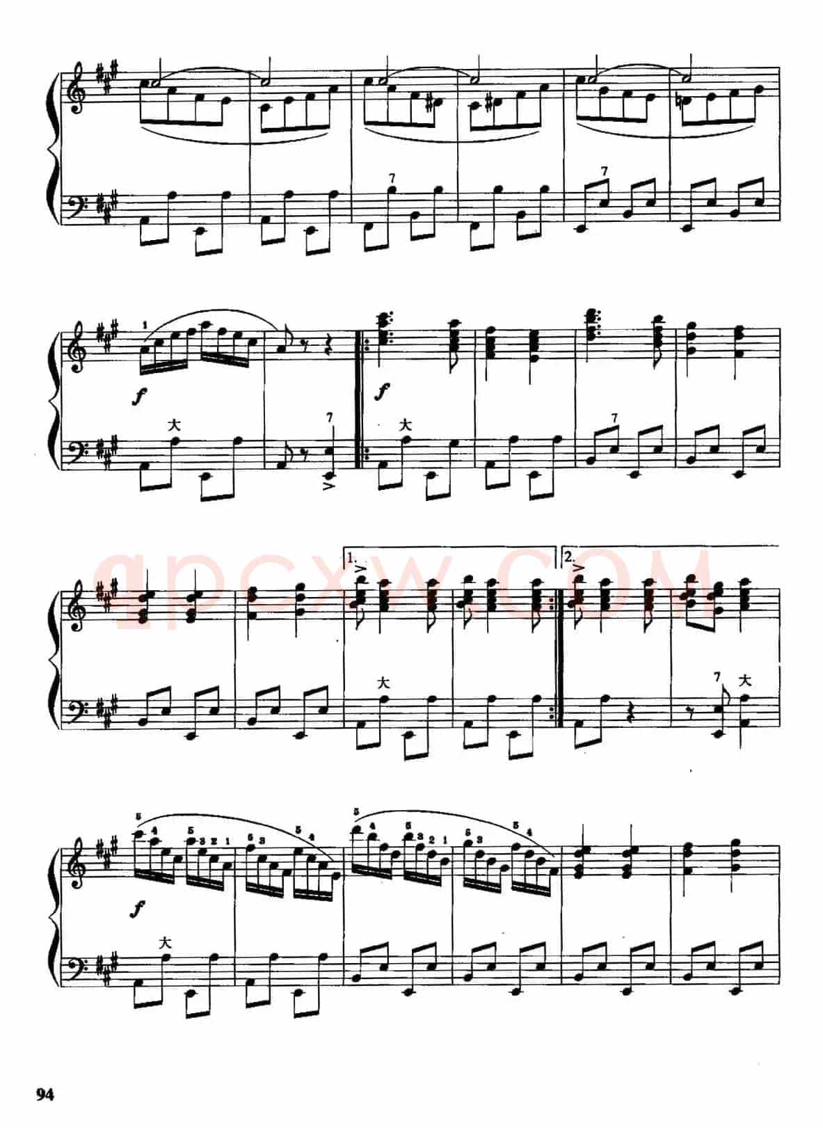 儿童手风琴曲：跳吧