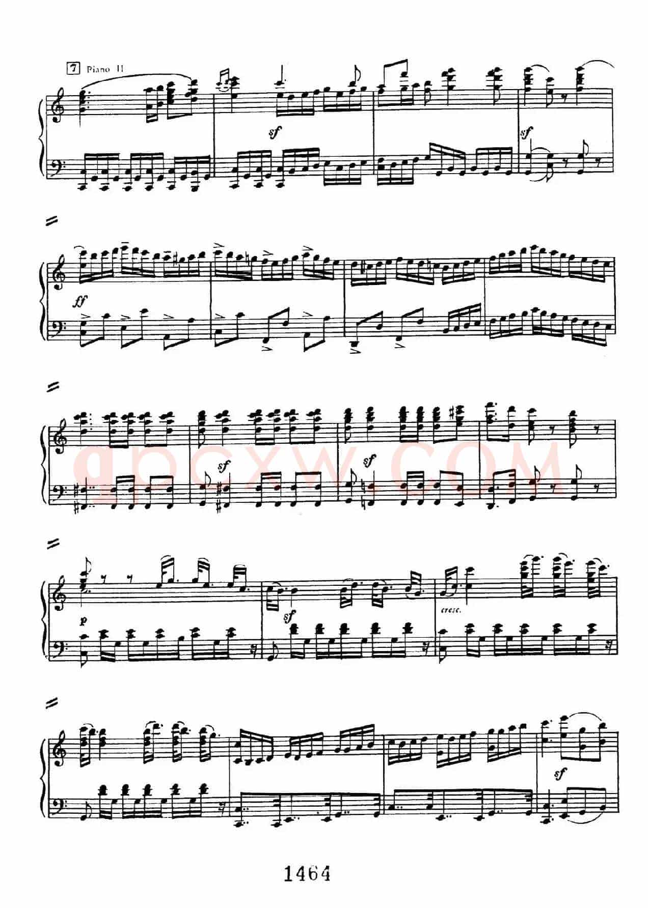 Triple Concerto in C Major Op.56(C大调三重协奏曲·双钢琴·Ⅲ)