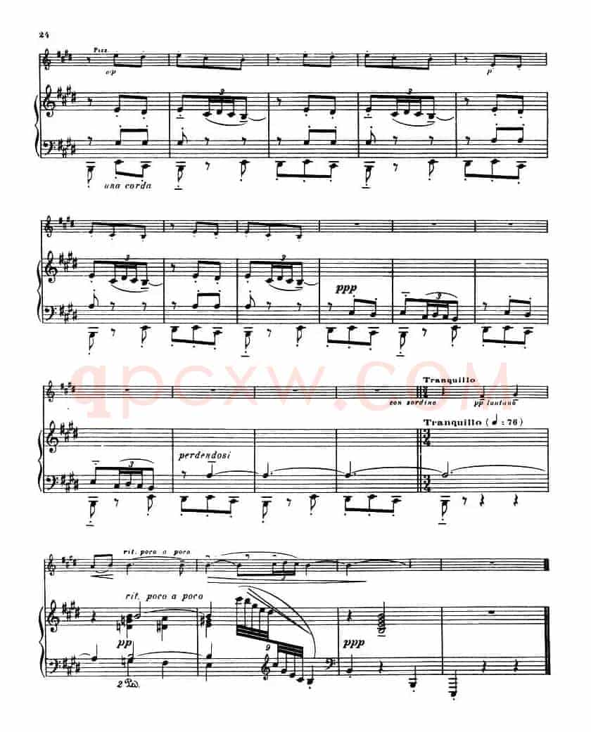  Suite of Spanish Folksongs: 6、JOTA（小提琴+钢琴伴奏）