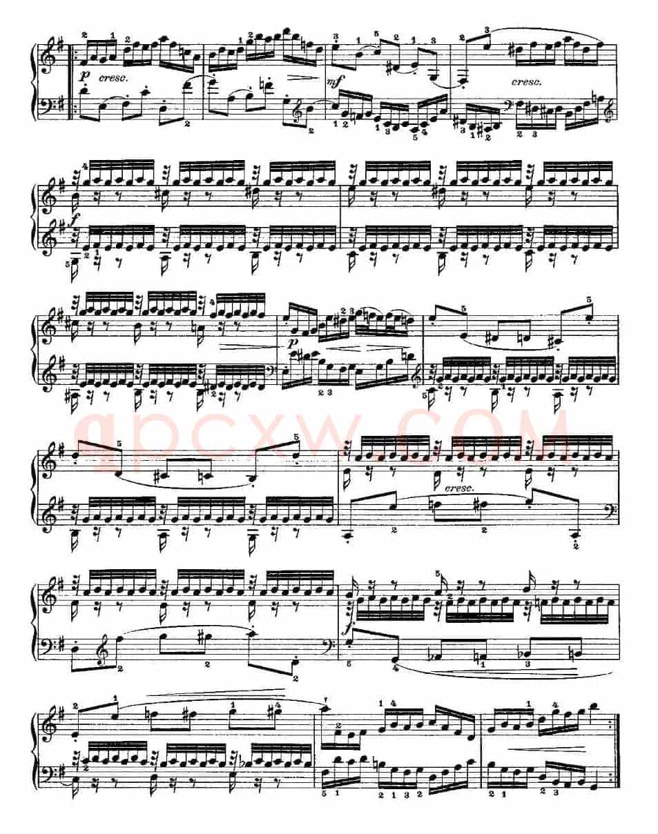 Aria con Variazioni 之28