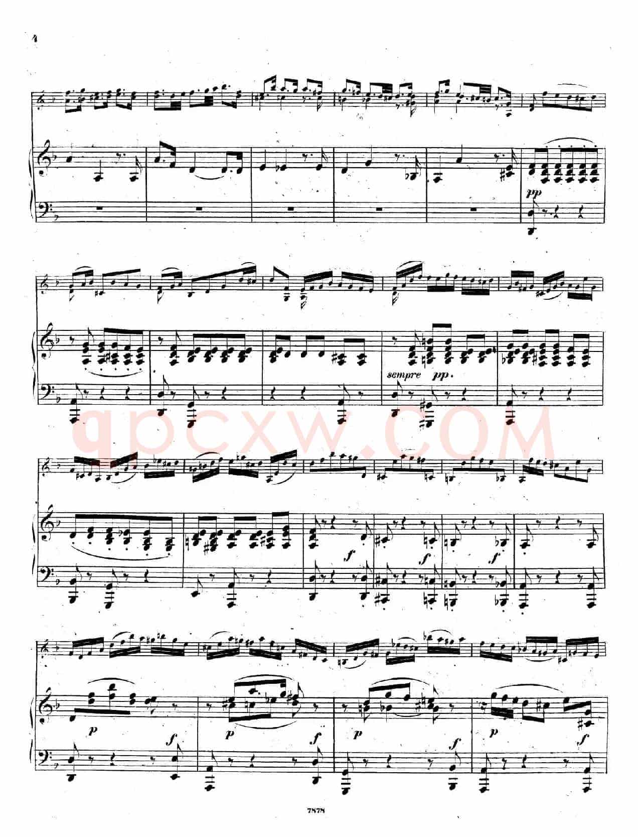 CHACONNE（恰空舞曲）（门德尔松改编版）
