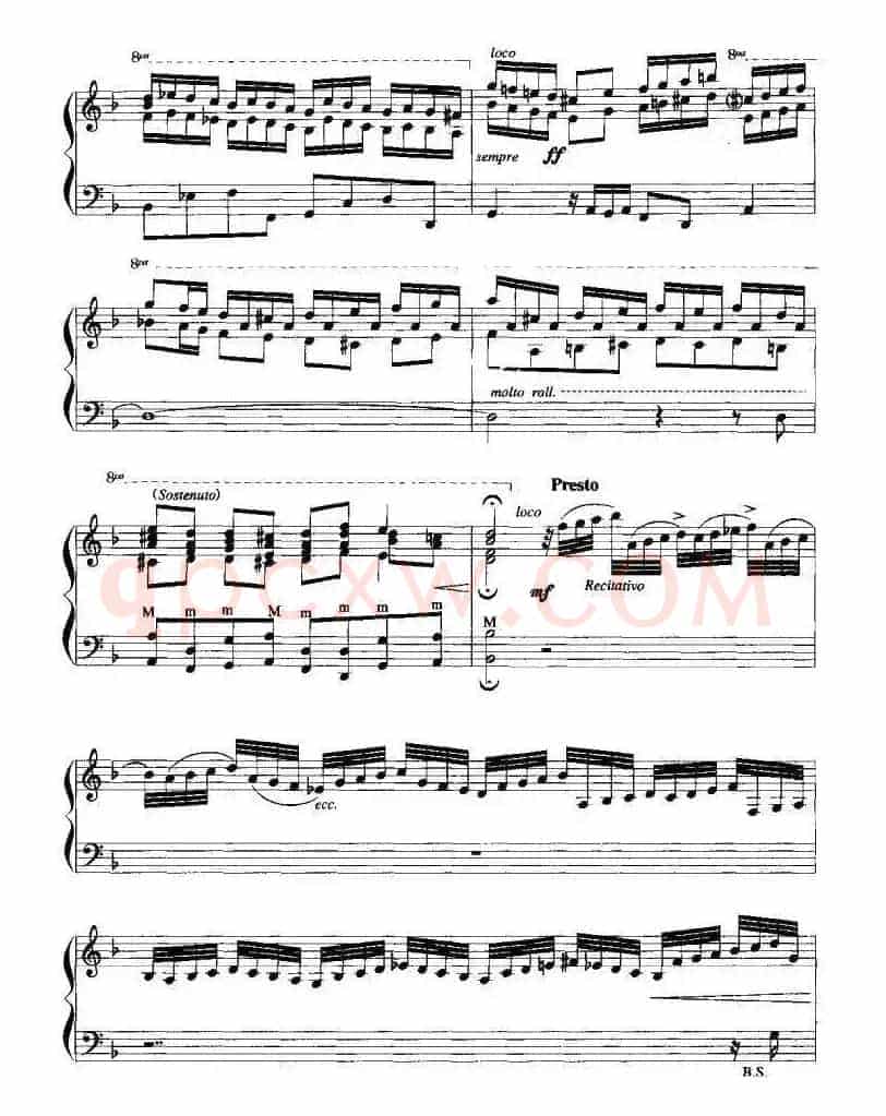 Toccata and Fugue in D Minor（D小调托塔卡与赋格）