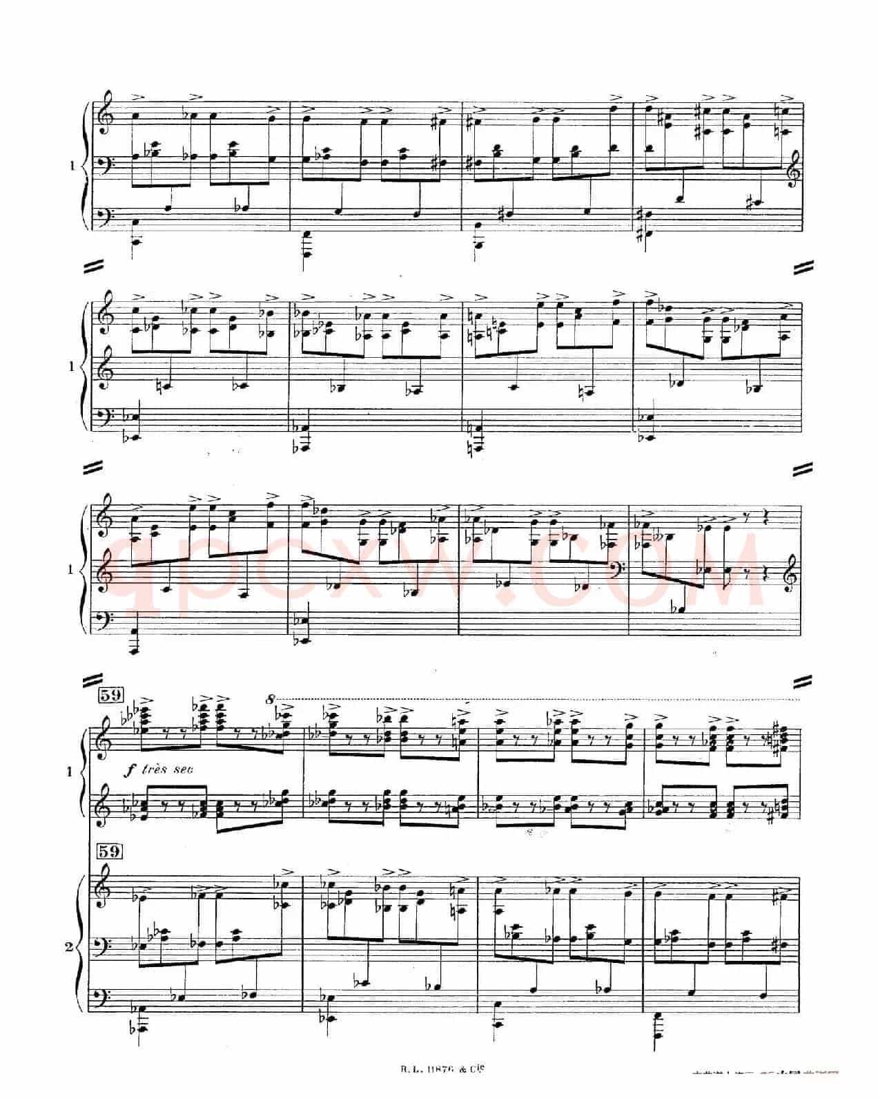 Concerto for 2 Pianos in d Minor(d小调双钢琴协奏曲· 第三乐章)