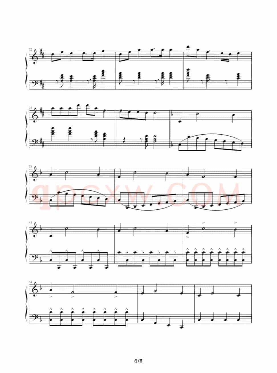 C大调奏鸣曲（曹博来作曲版）