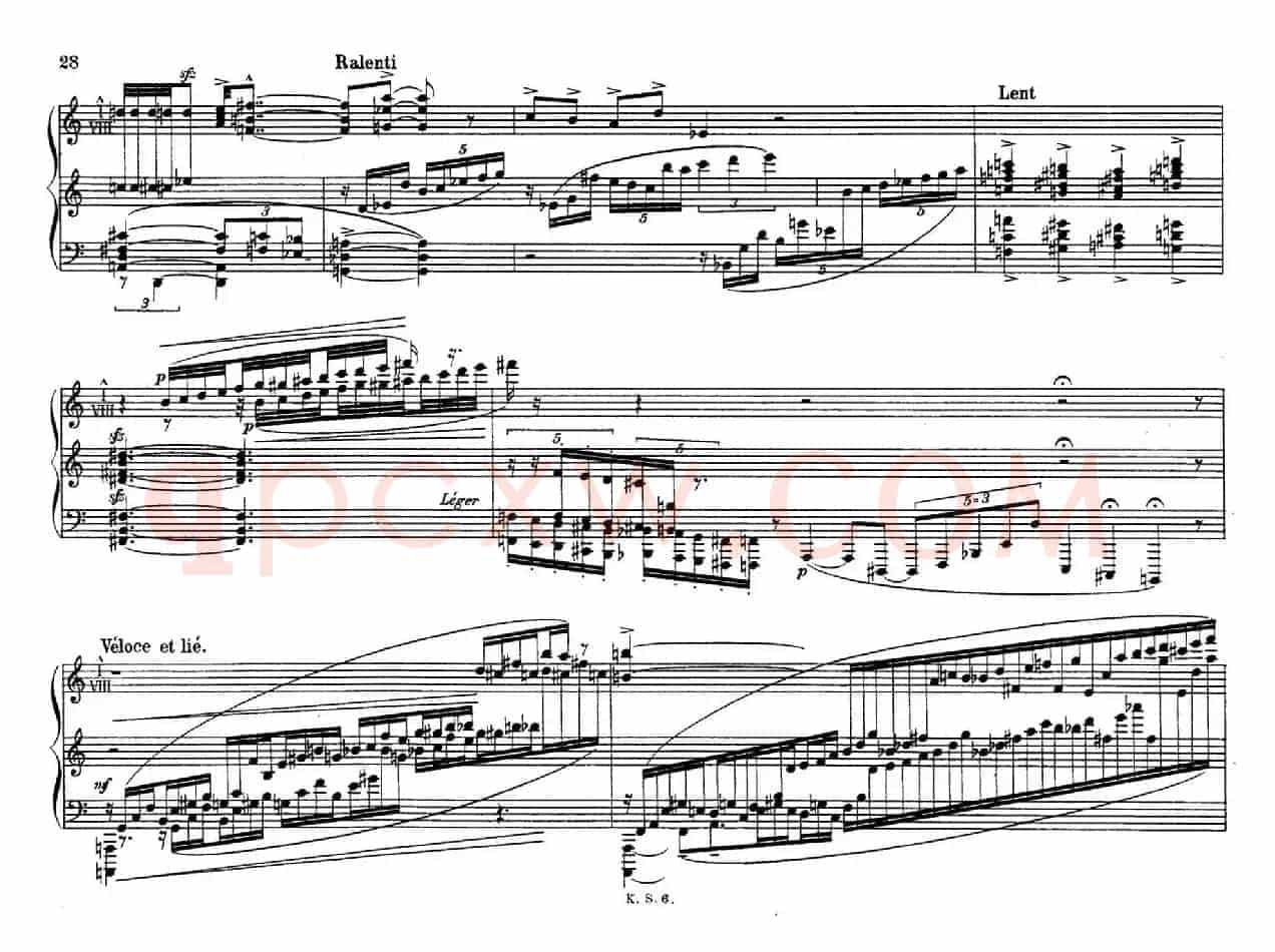 Piano Sonata No.2（第二钢琴奏鸣曲）（P33——42）