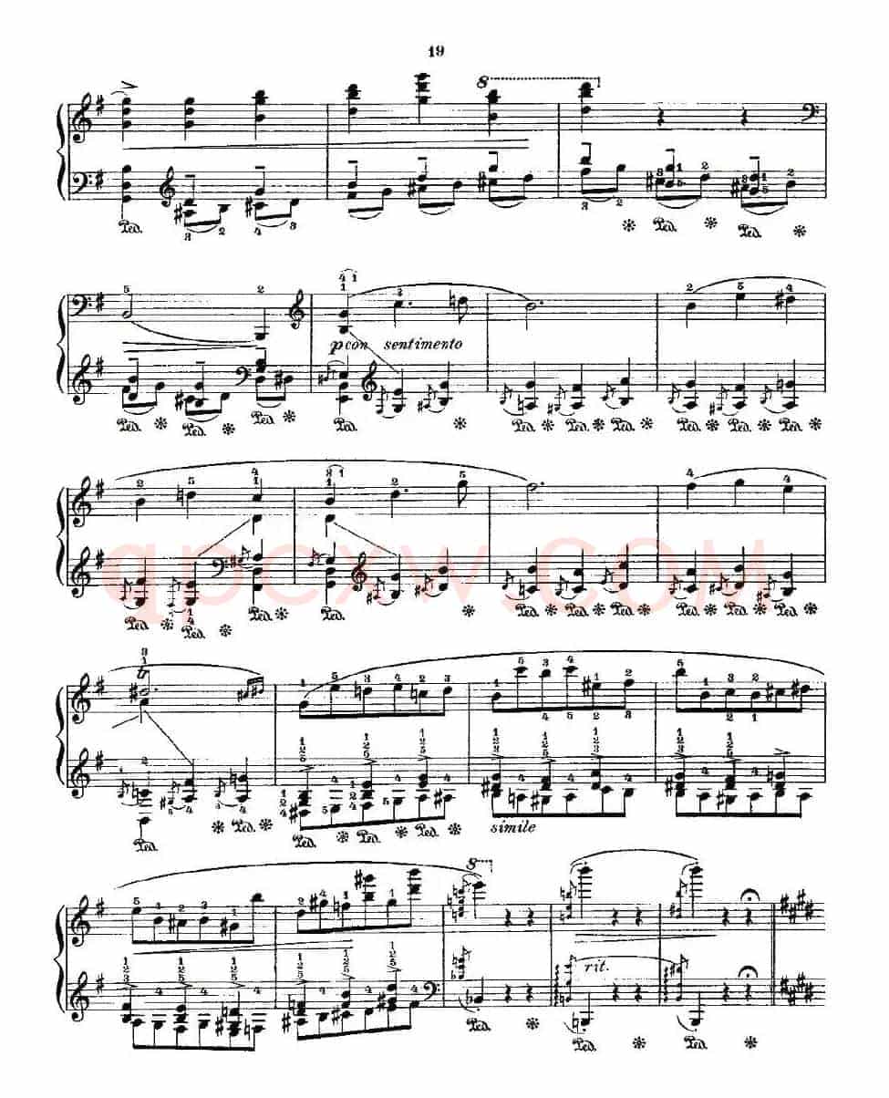 肖邦《练习曲》Fr.Chopin Op.25 No5-1