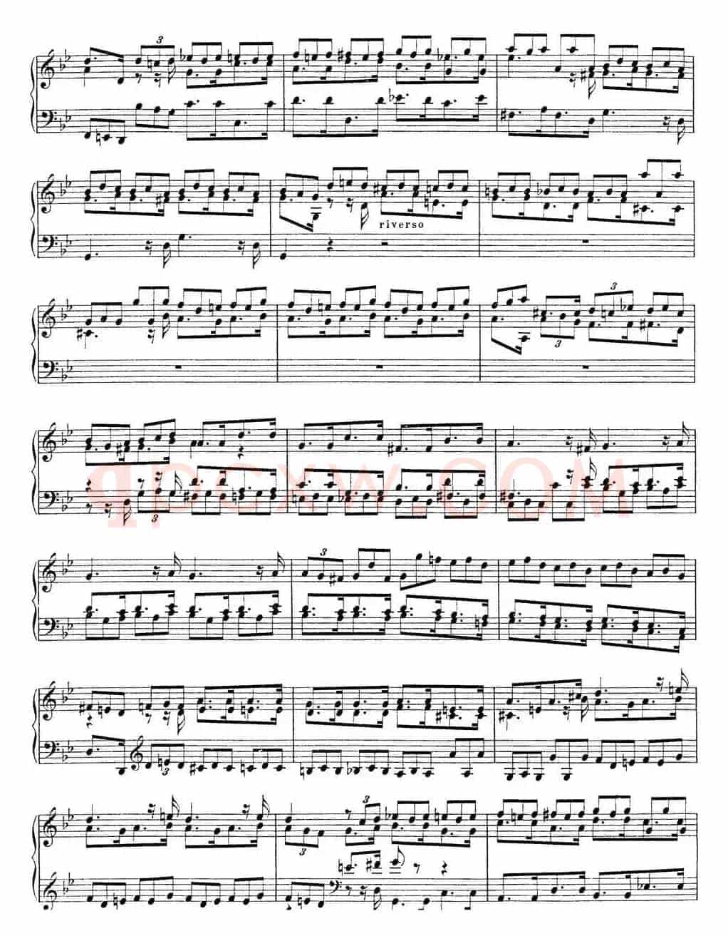 Toccata BWV 915(7首托卡塔·No.6 g小调)
