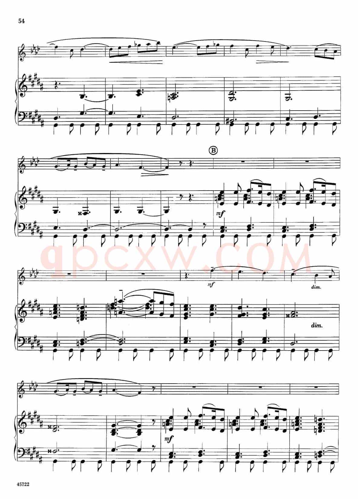 15首古典萨克斯独奏曲：12、The Old Castle（中音萨克斯+钢琴伴奏）