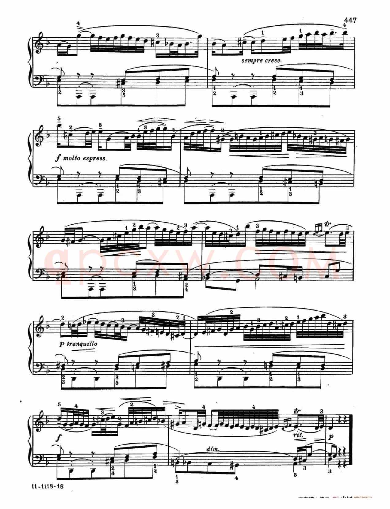 Italian Concerto BWV 971 （意大利协奏曲）