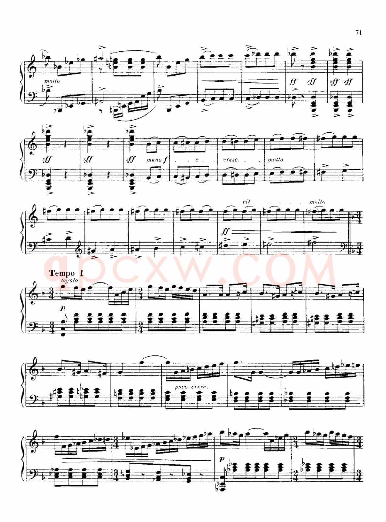 Piano Sonata No.3 in F Major Op.46(F大调第三钢琴奏鸣曲·Ⅰ)