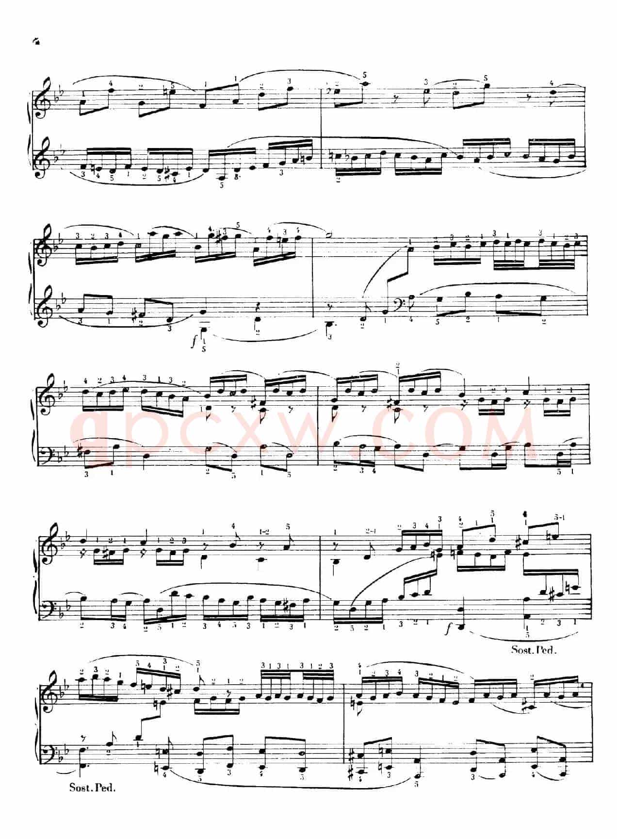 g小调赋格 BWV 578