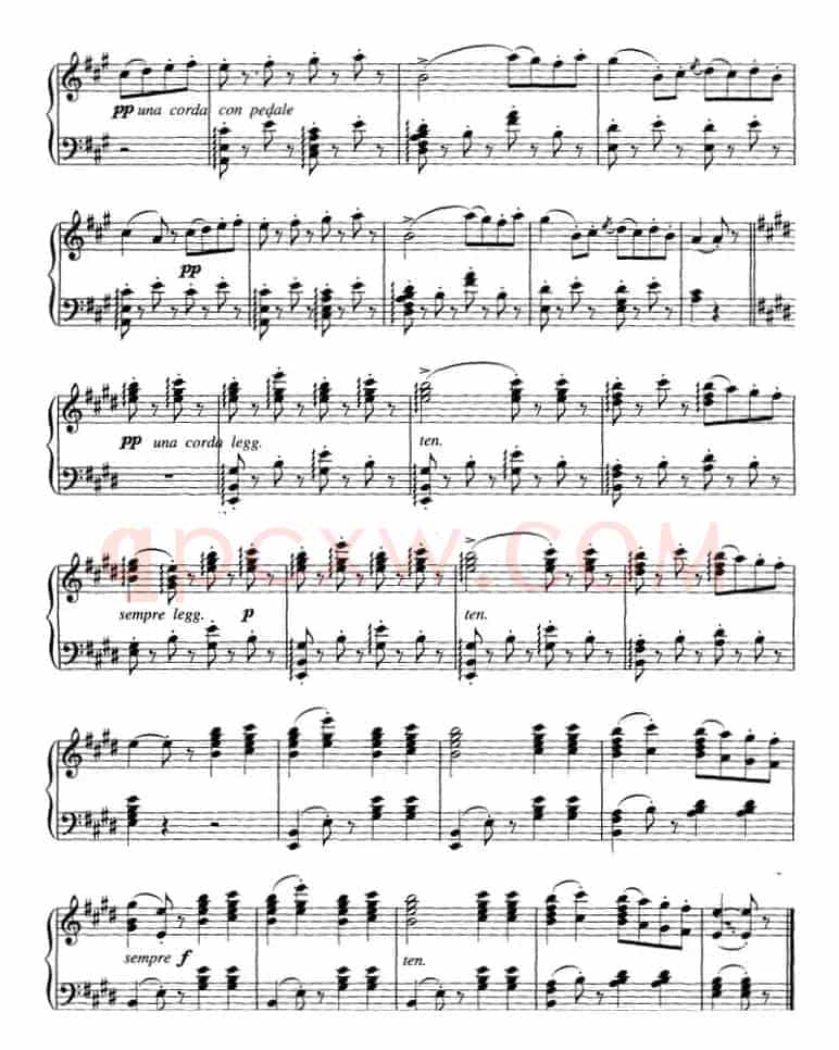 不可不弹的世界钢琴名曲：孤挺花（路易十三咏叹调）