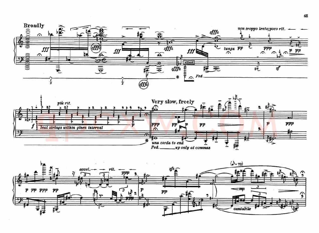 12 Etudes for Piano（博尔科姆12首钢琴练习曲·12）