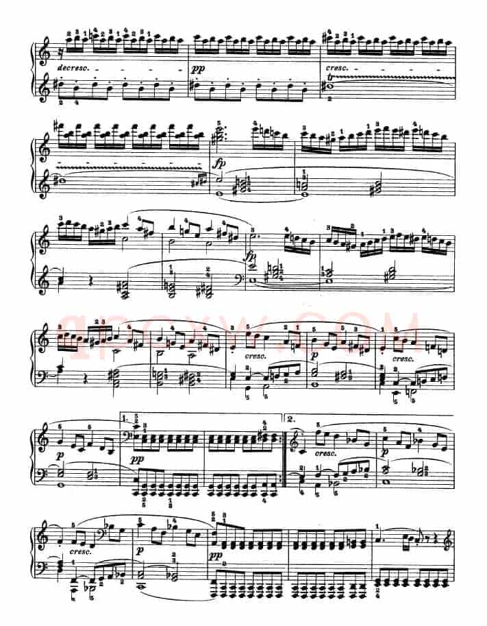 SONATE OP.53（第二十一钢琴奏鸣曲）