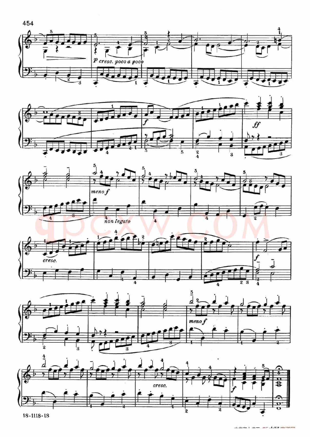 Italian Concerto BWV 971 （意大利协奏曲）