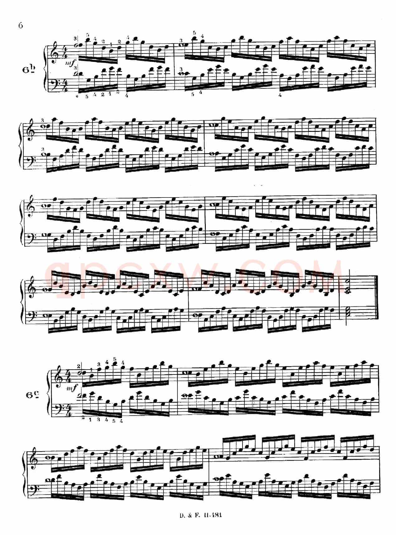 51 Exercises, WoO 6（51首钢琴练习 1—7）