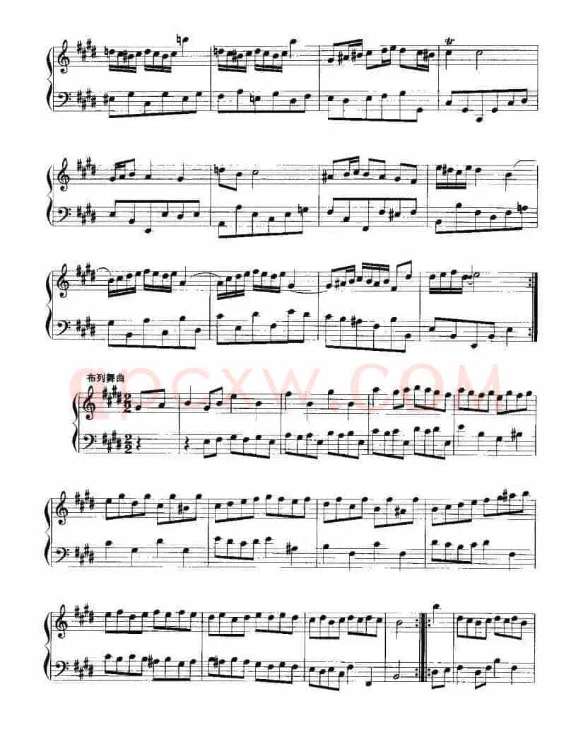 第六法国组曲