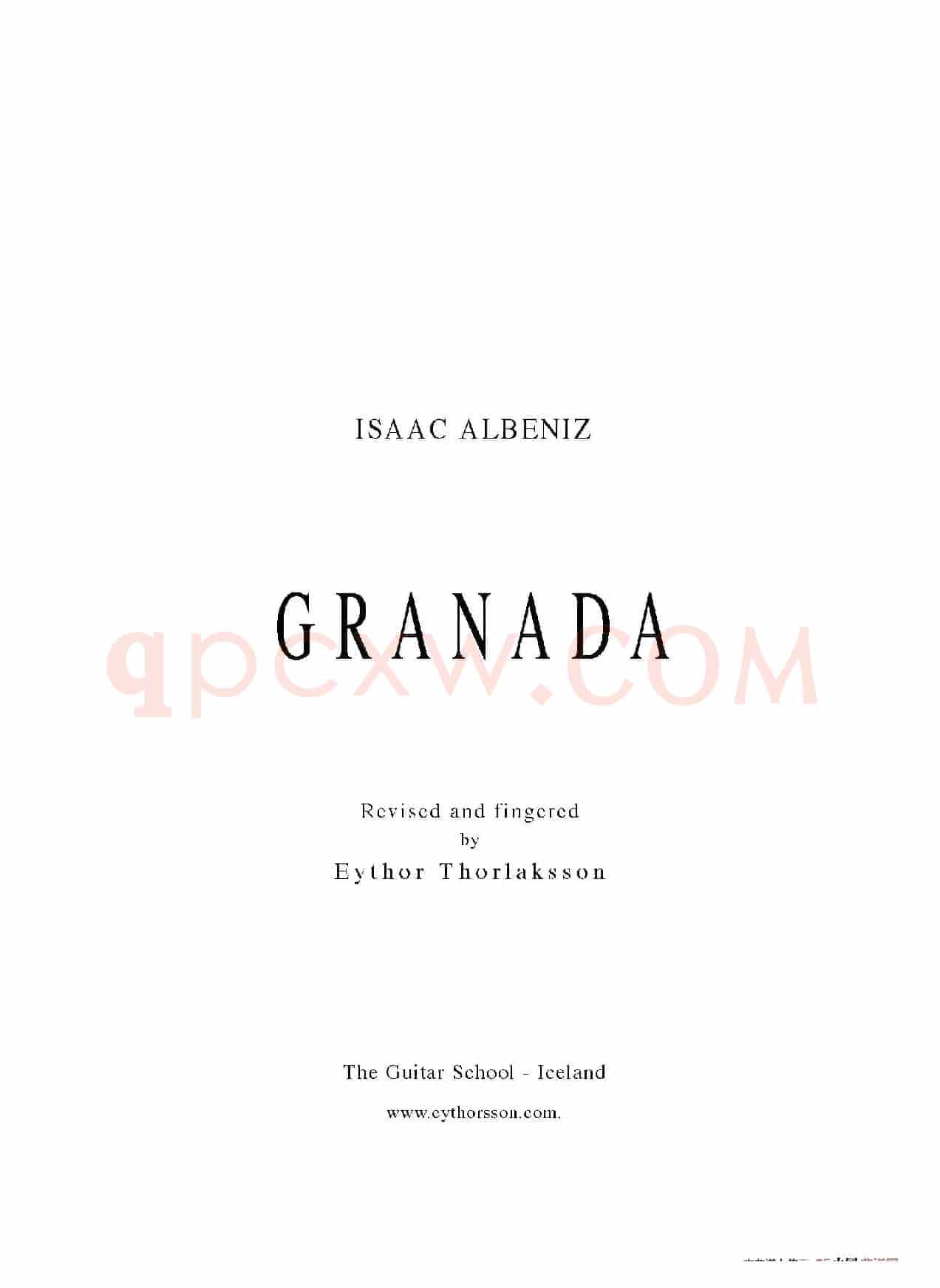Granada（古典吉他）