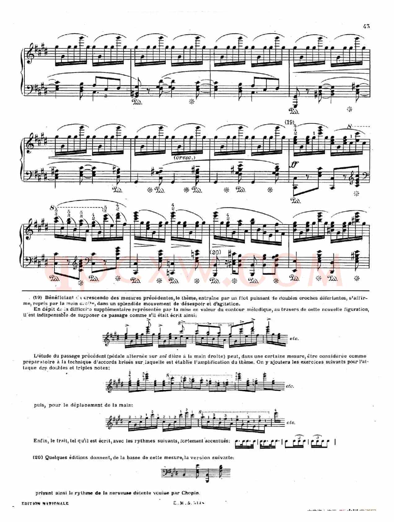 Ballade No.3 in A-flat Major Op.47(降A大调第三叙事曲)