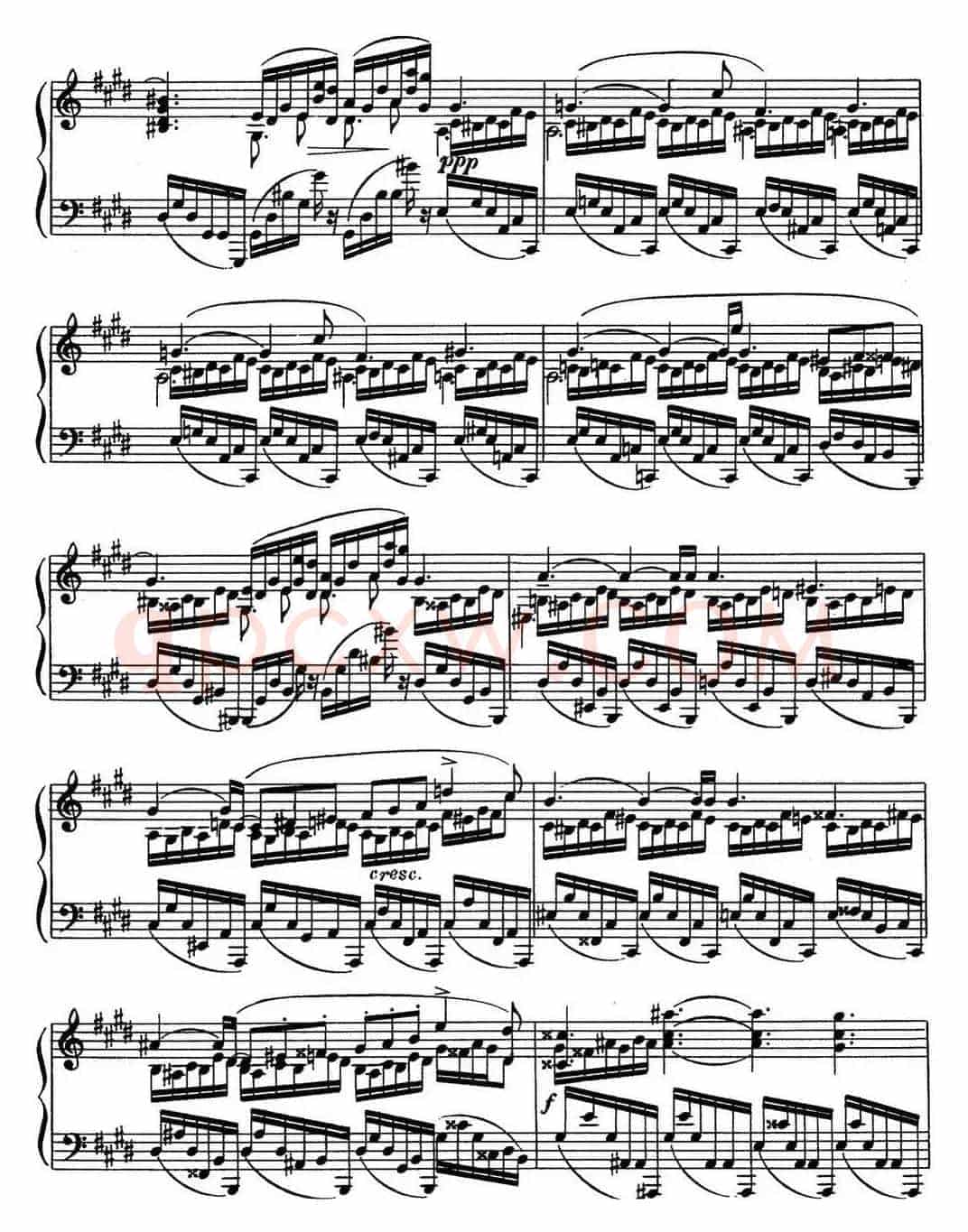 斯克里亚宾 钢琴练习曲 Op.42 No.5 Alexander Scriabin Etudes