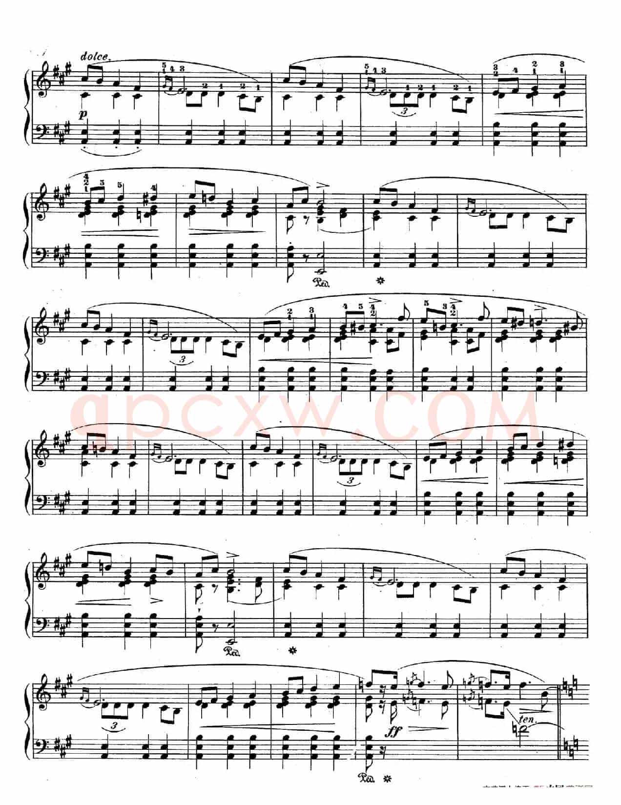 Quatre Mazurkas Op.17（4首玛祖卡舞曲·4）