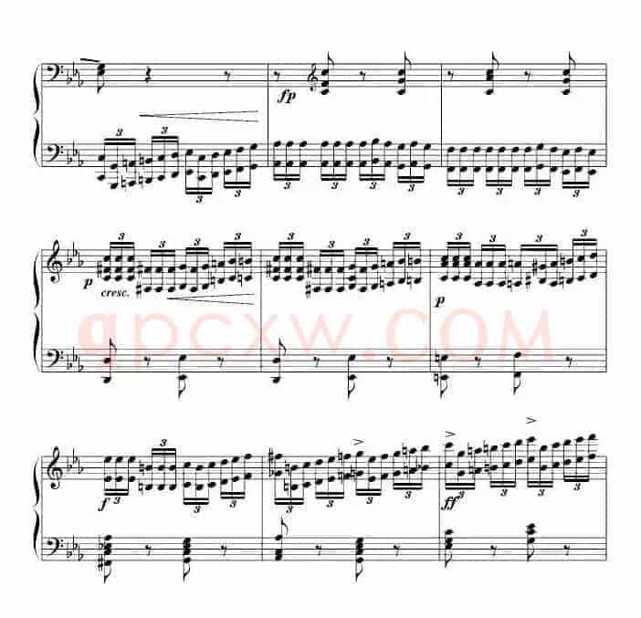 八度练习曲（十级类技巧性练习曲）