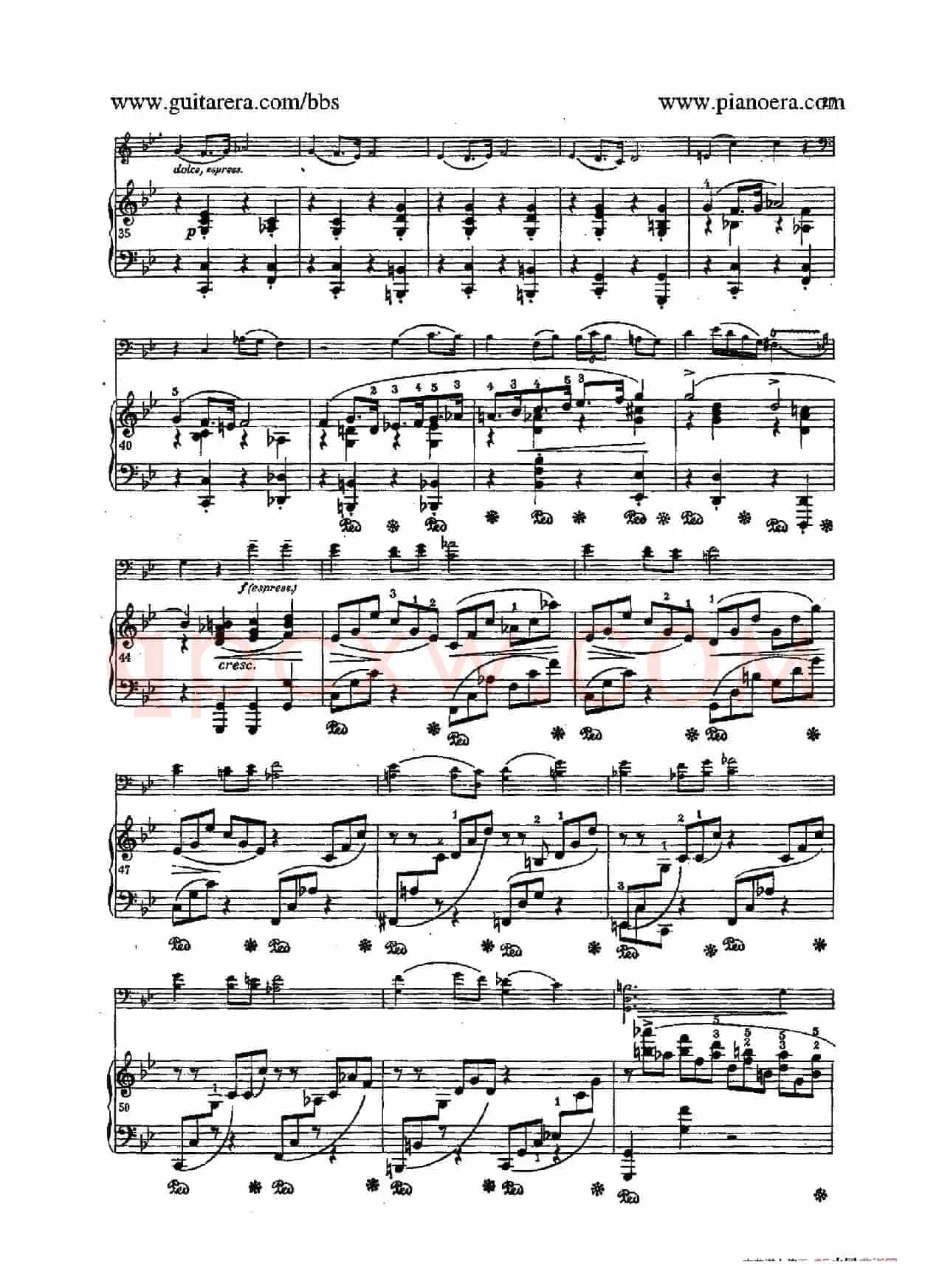 Sonata for Cello and Piano in g Minor Op.65(g小调大提琴奏鸣曲·大提琴+钢琴)