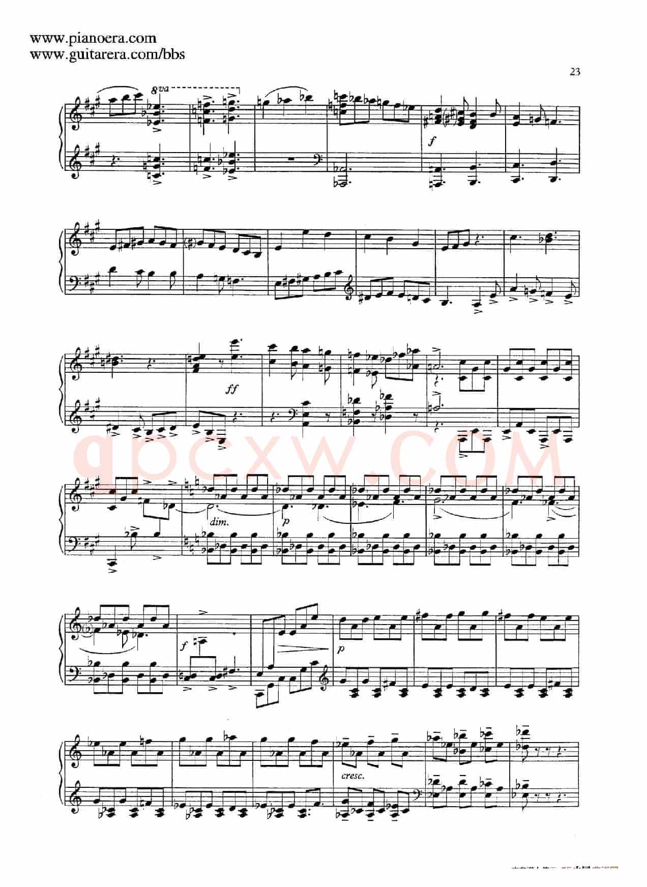 Two Pieces for Piano H.179(2首钢琴作品)