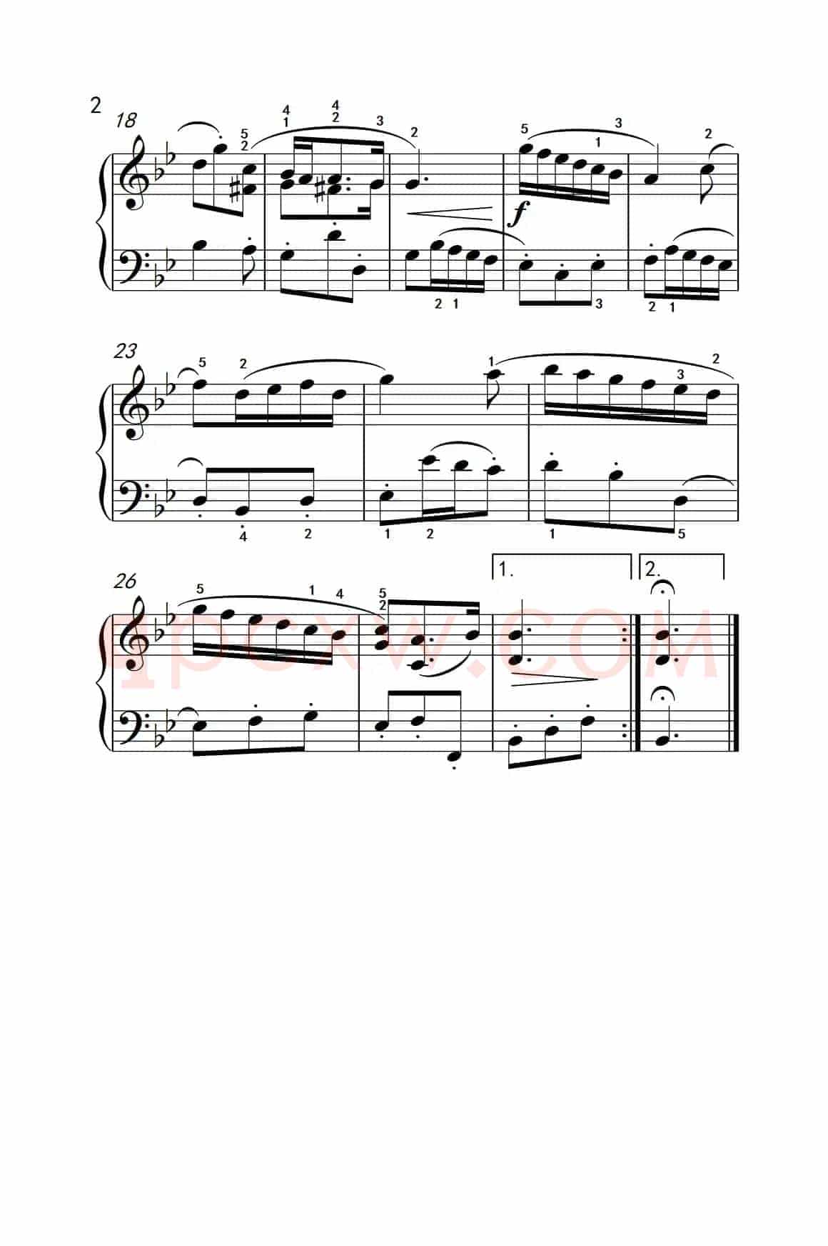 第三级 2.咏叹调（中央音乐学院 钢琴（业余）考级教程 1-3级）