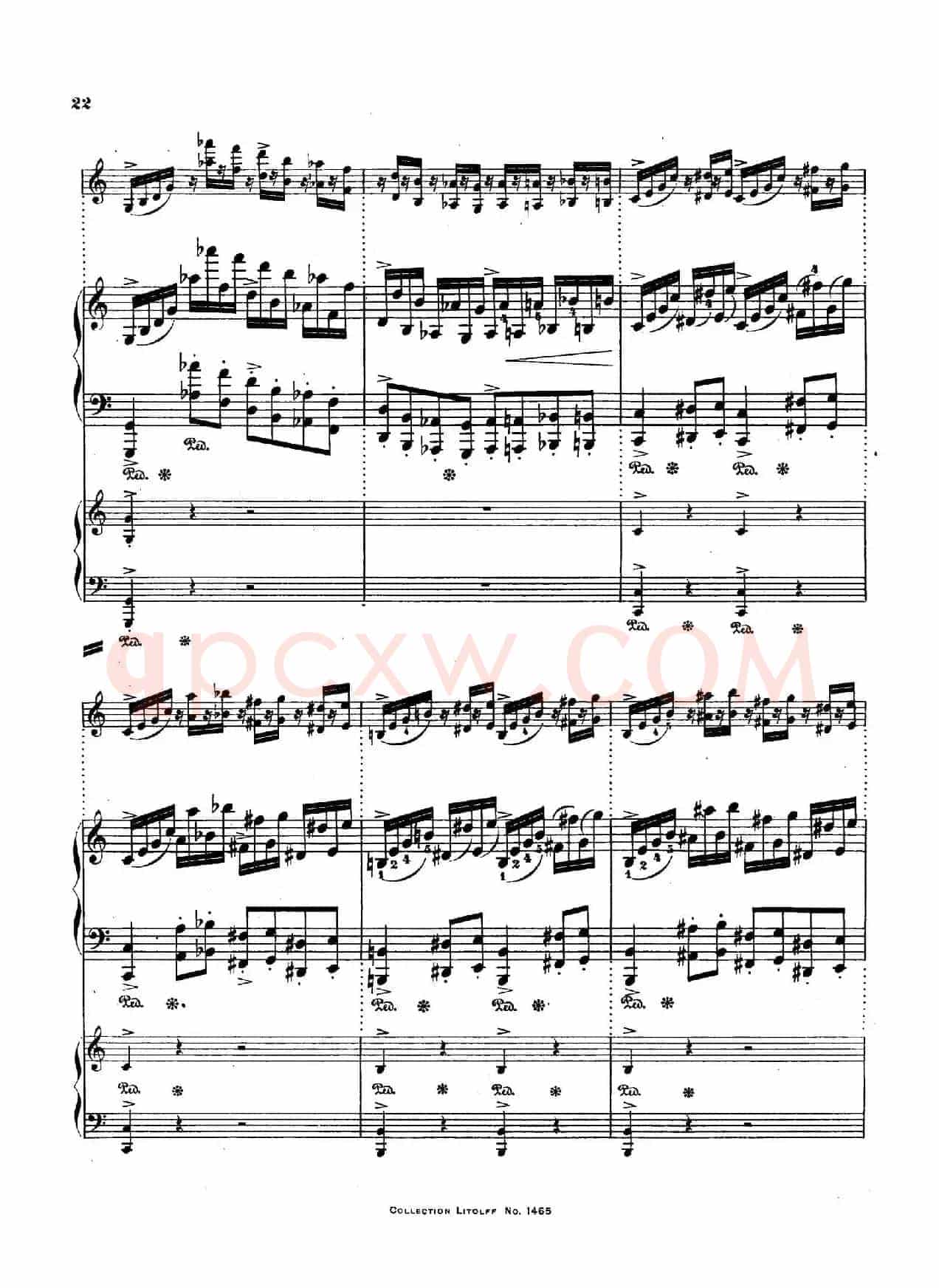Piano Concerto No.1 in C Major Op.11,(C大调第一钢琴协奏曲·双钢琴)