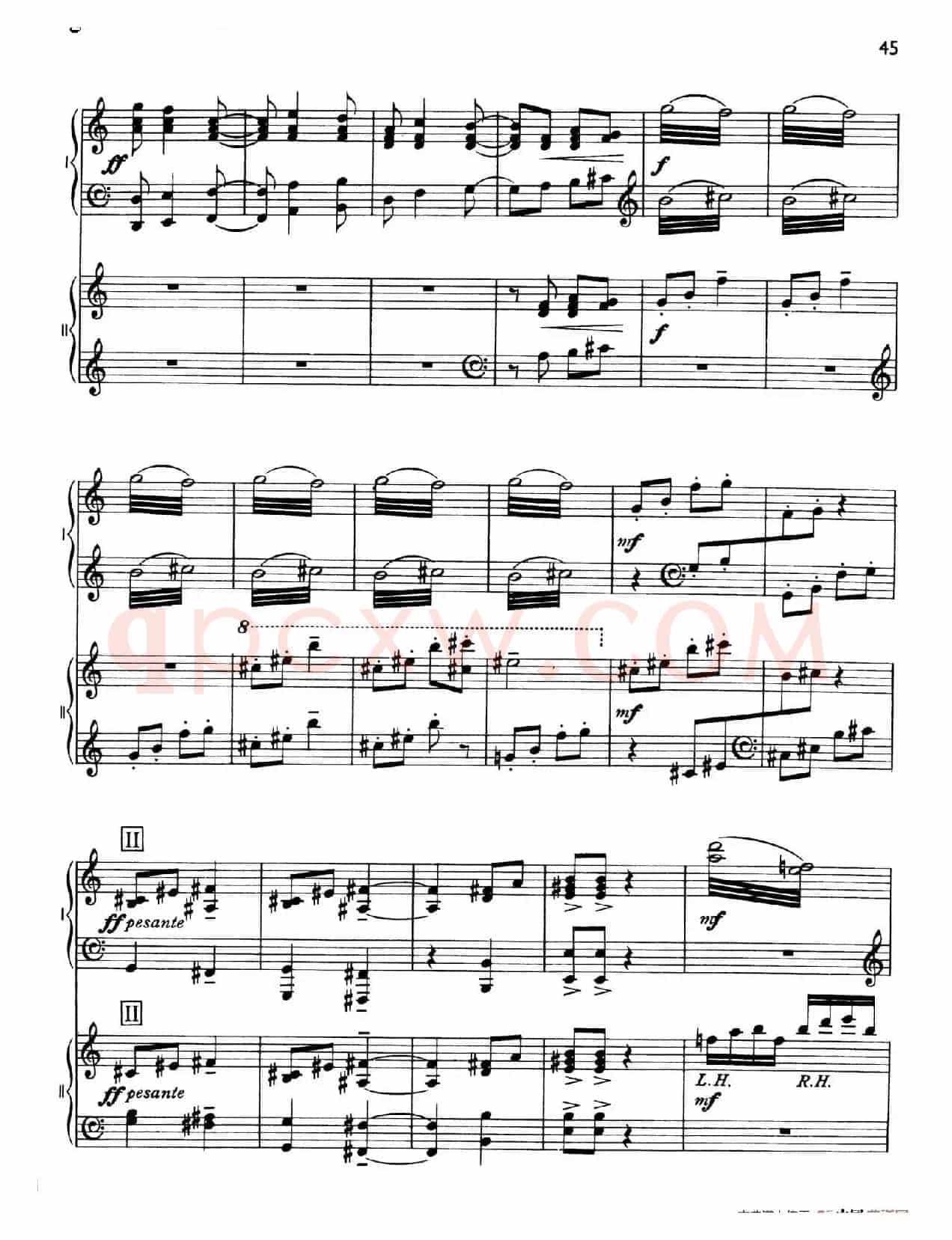The Planets Op.32(双钢琴)(行星·第四乐章 木星—欢乐使者)