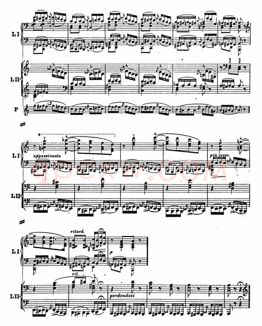 6首帕格尼尼大练习曲(Thema mit Variationen Etude Nr.6)