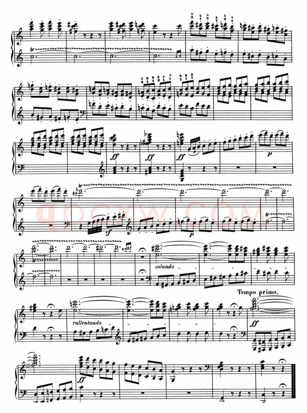 贝多芬钢琴奏鸣曲03 C大调 Op.2 No.3 C major