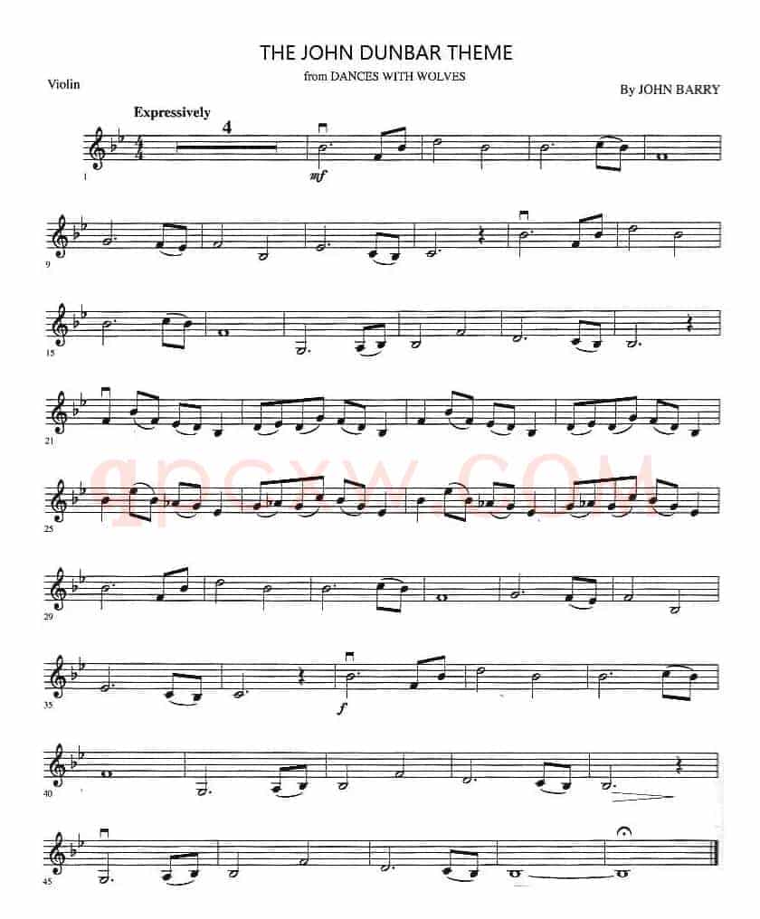 THE JOHN DUNBAR THEME