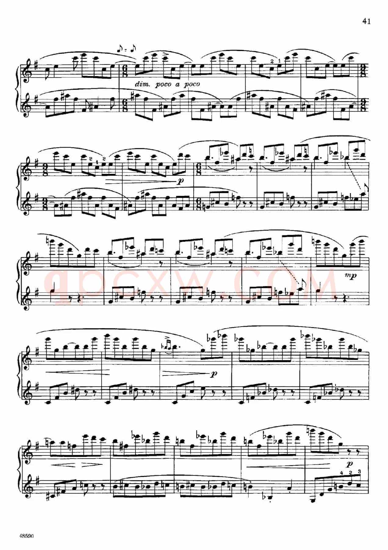 降e小调钢琴奏鸣曲 Op.26 v.2