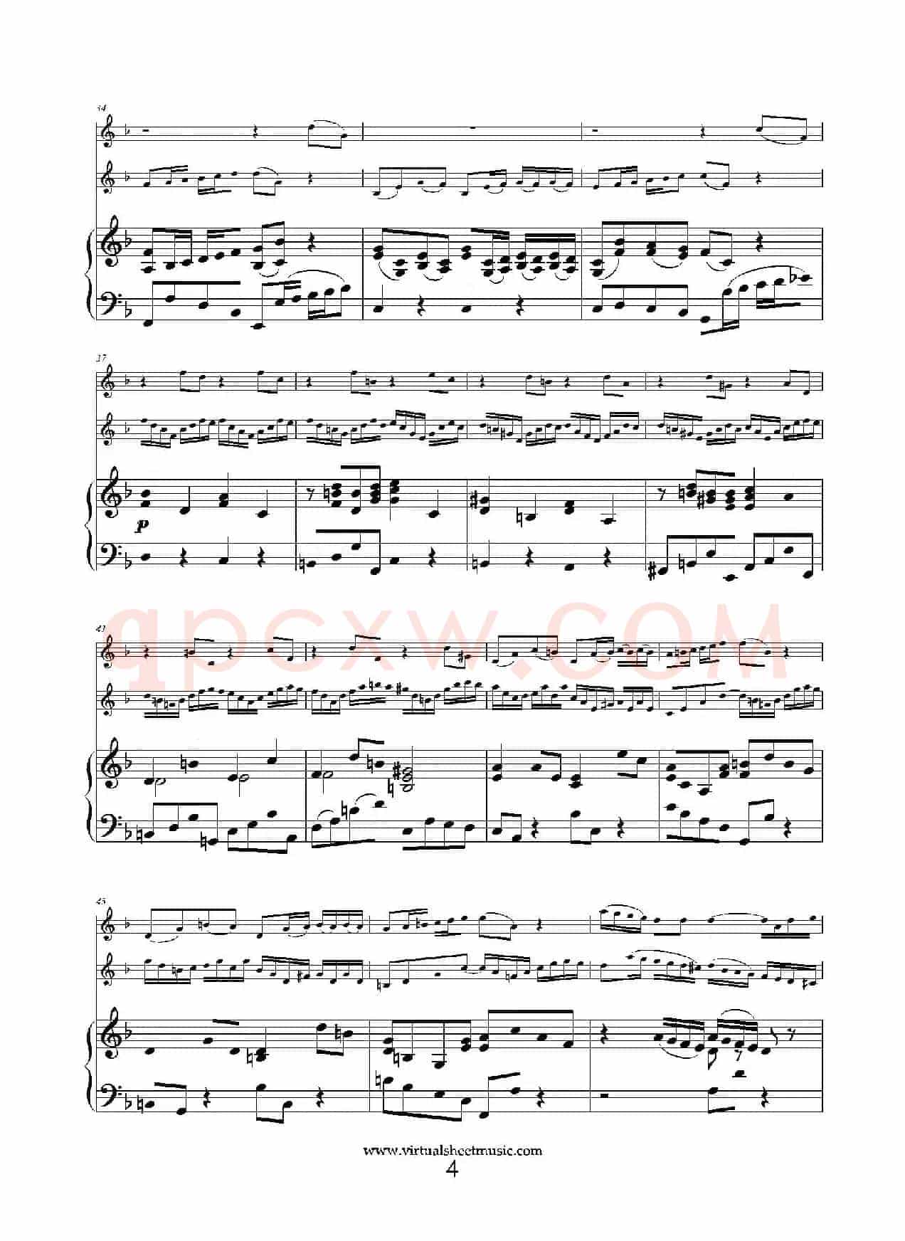 Concerto in D minor（双簧管+小提琴+钢琴伴奏）