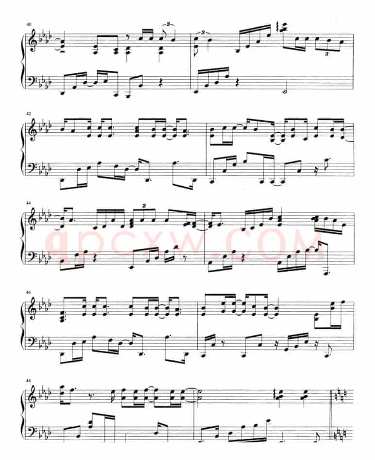 流行歌曲改编的钢琴曲：彩虹弯弯