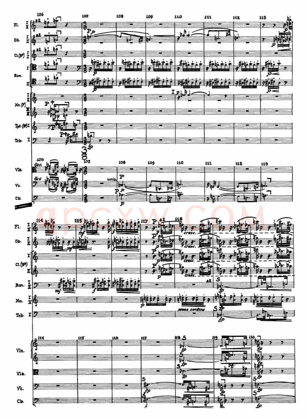 Piano Concerto Op.42（钢琴协奏曲总谱P1-34）