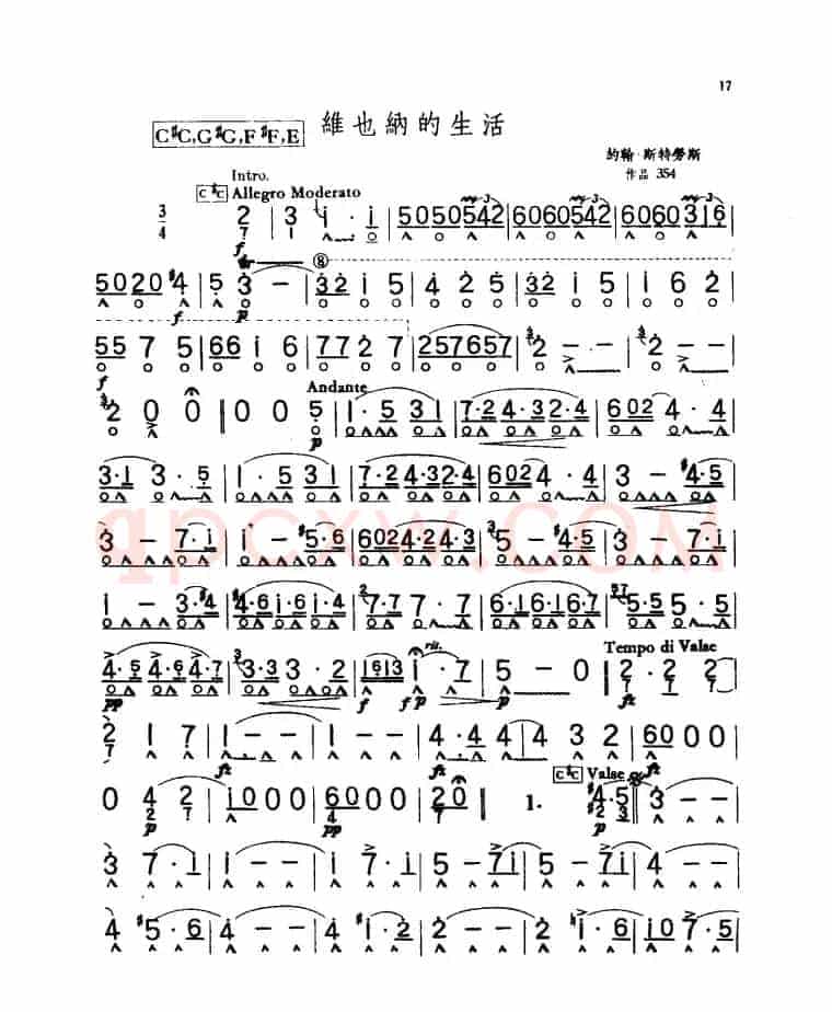 维也纳的生活（斯特劳斯作品 354）