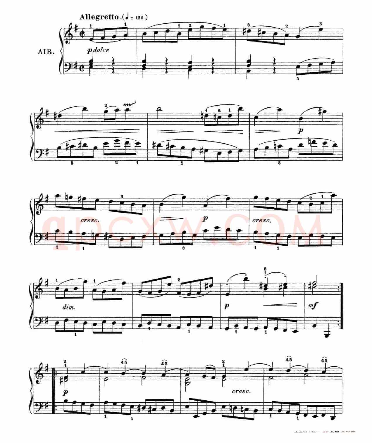 Six Partitas BWV 825-830（6首帕蒂塔·6）