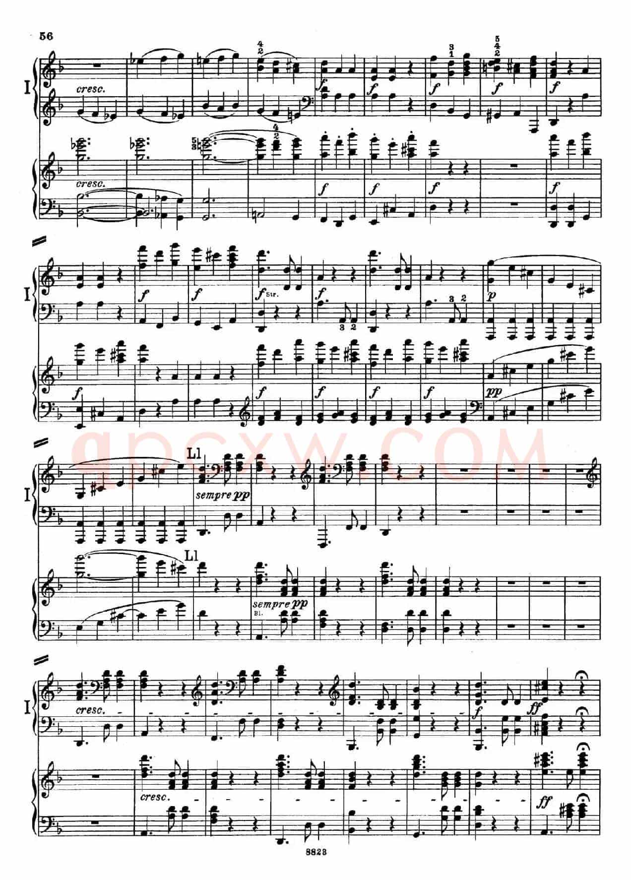 d小调第九交响曲 Op.125(双钢琴P53——62)