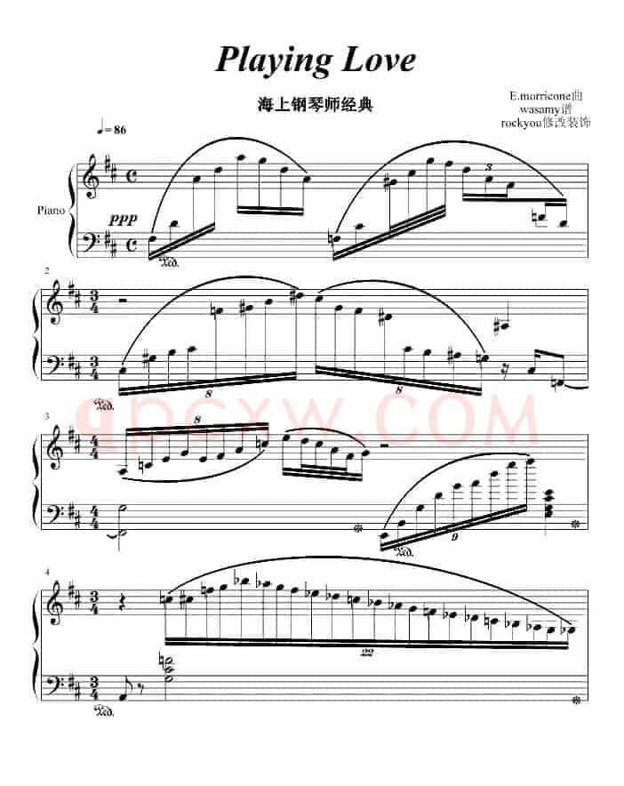 Playing love（海上钢琴师经典）