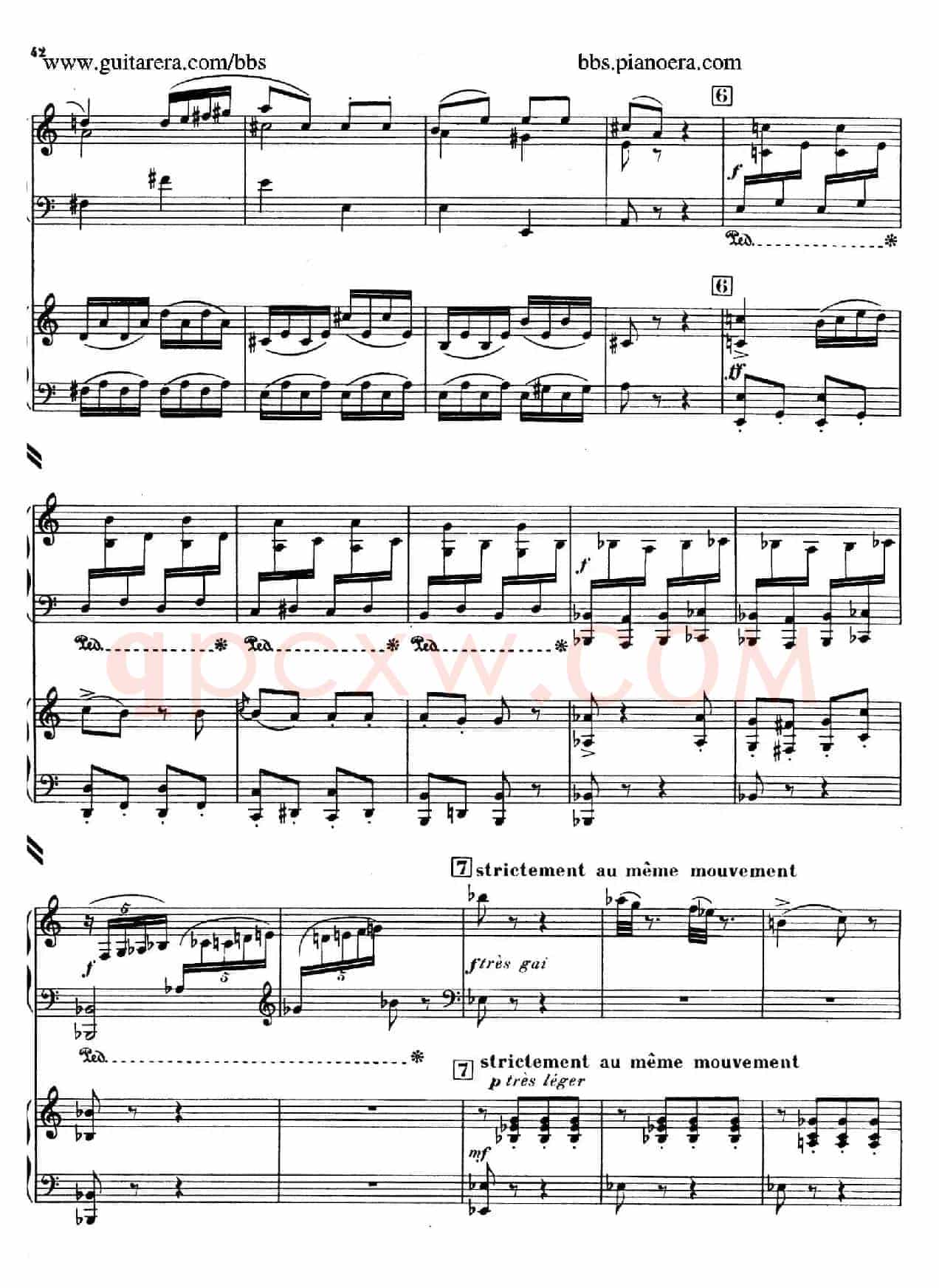Piano Concerto in c-sharp Minor(升c小调钢琴协奏曲·第三乐章)