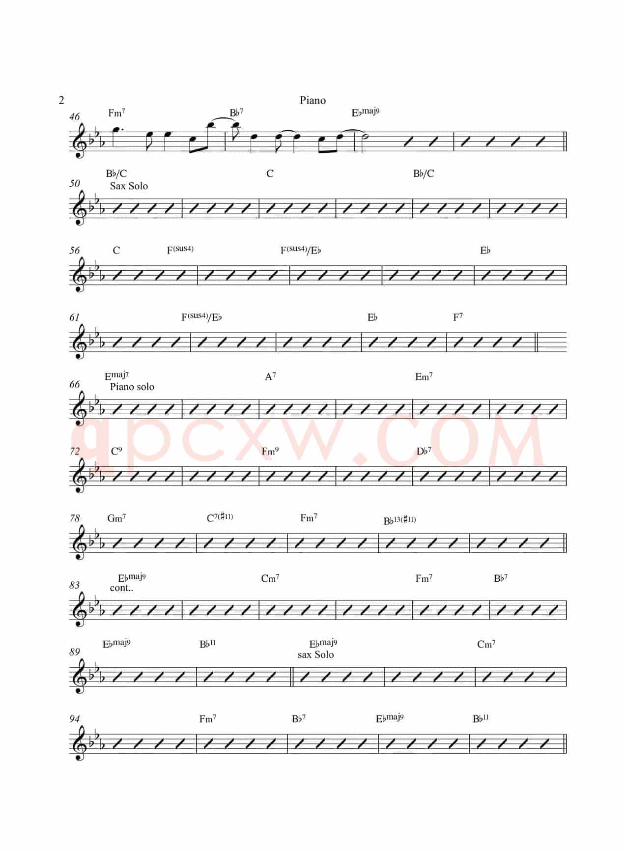 The Girl From Ipanema（Piano）