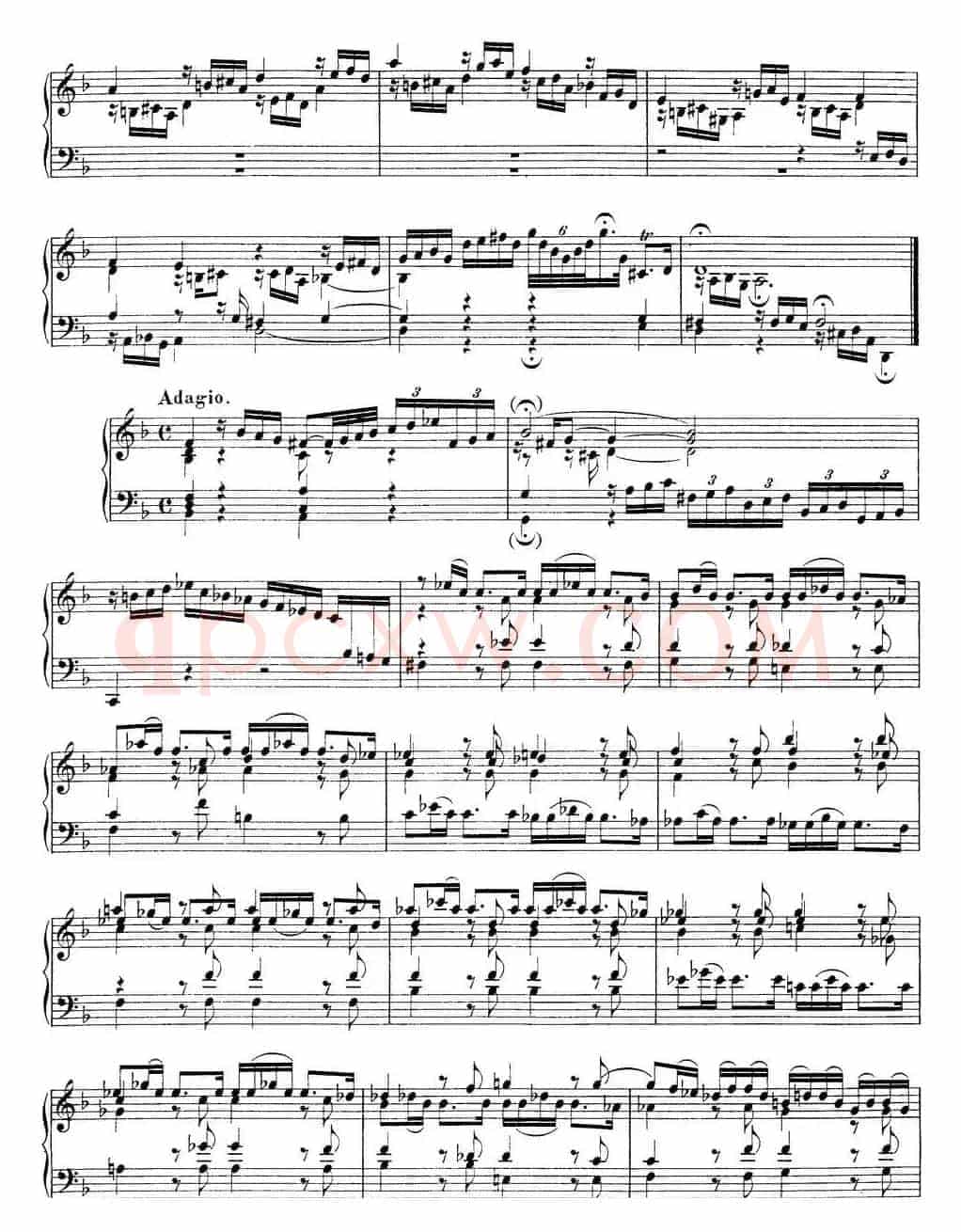 Toccata Minor BWV 913(7首托卡塔·No.4 d小调)