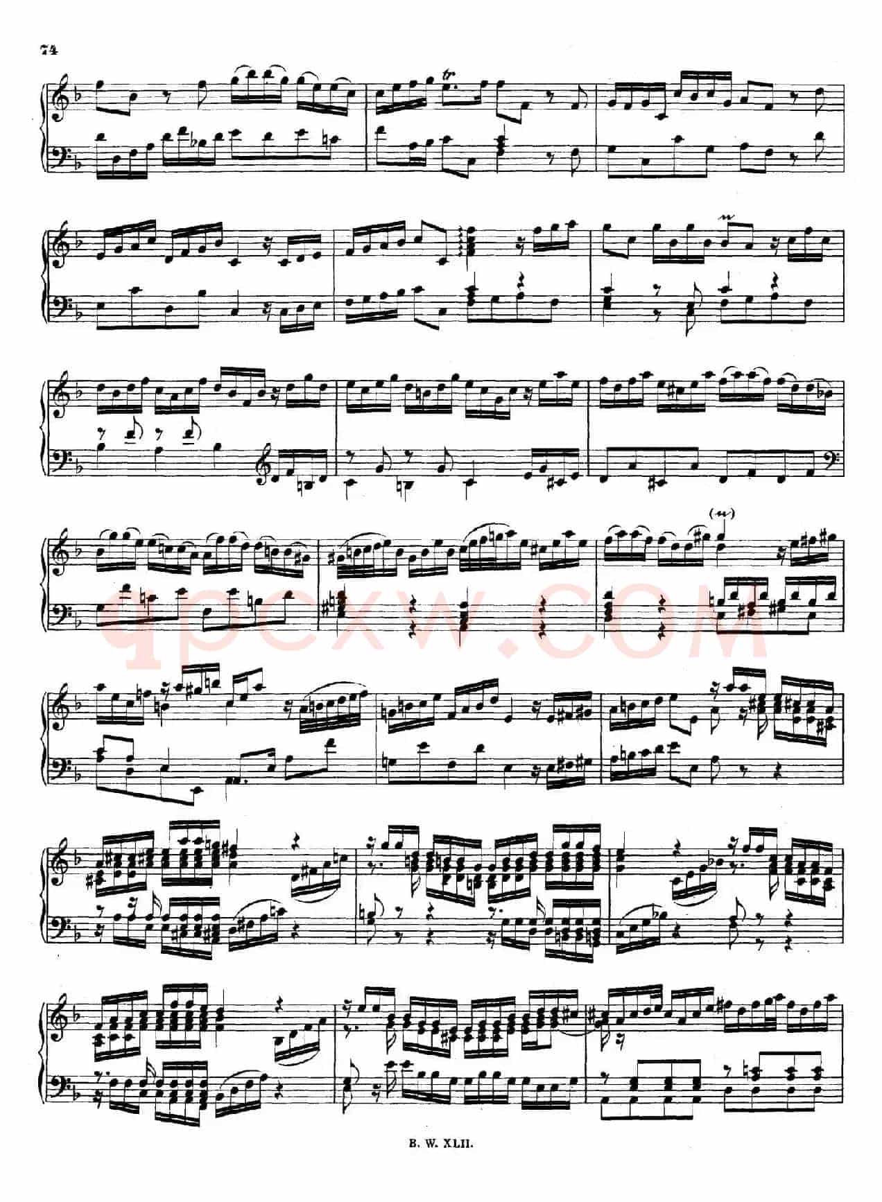 16 Concertos BWV 972-987(十六首为独奏古钢琴而作的协奏曲)(P11——20)