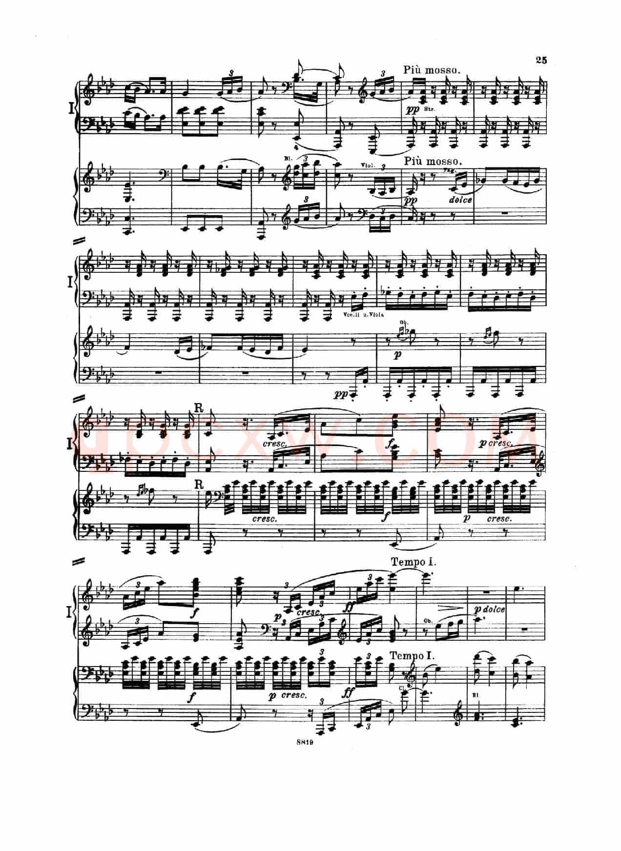 Symphony No.5 in c Minor Op.67(双钢琴版第1——2乐章)