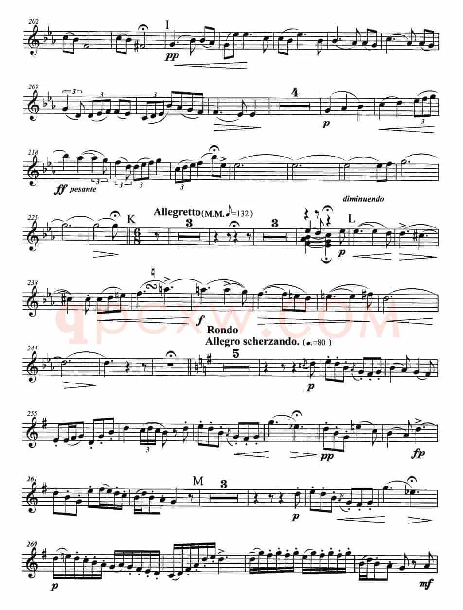 小号考级十级：协奏曲