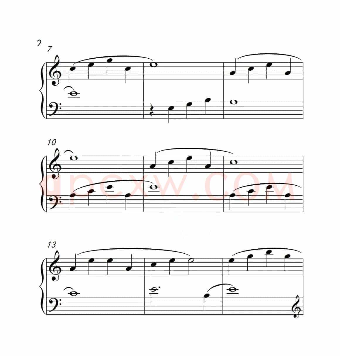 第一级B组 小猴走钢丝（中国音乐学院钢琴考级作品1~6级）