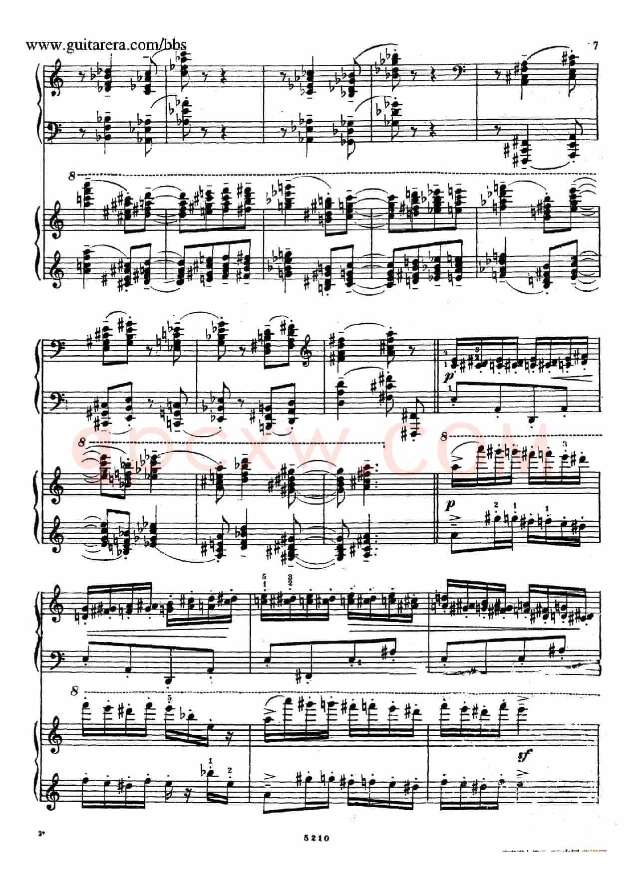 Variation on a Theme by Paganini(帕格尼尼主题变奏曲·双钢琴)